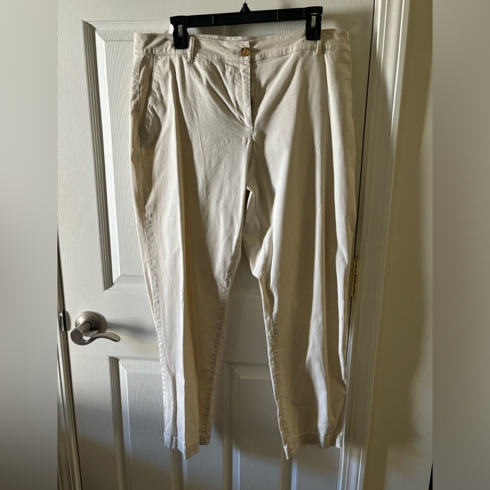 COPY - Talbots chinos tan size 12P
